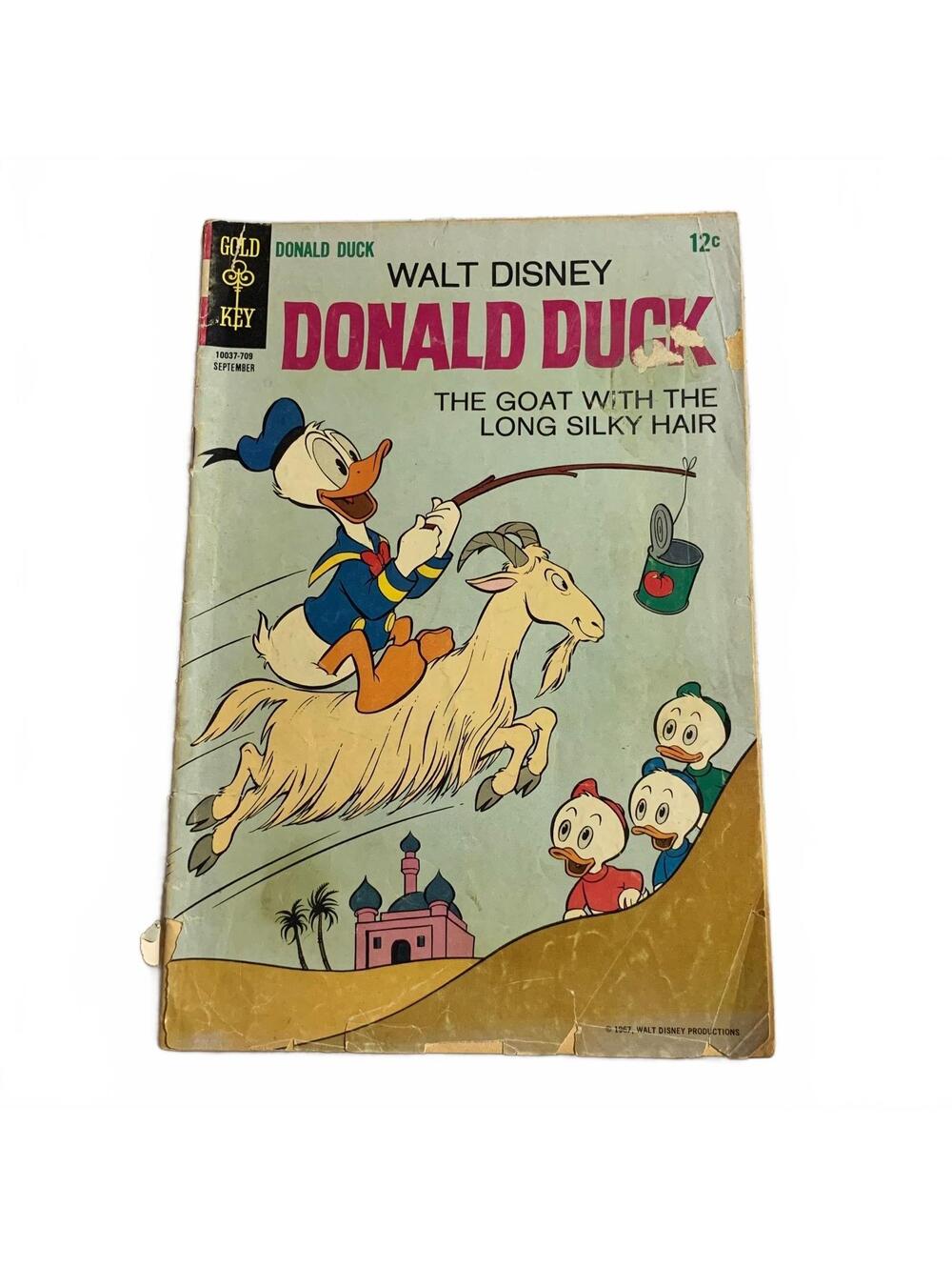 Walt Disney’s Donald Duck #115 Comic Book Gold Key Sept 1967